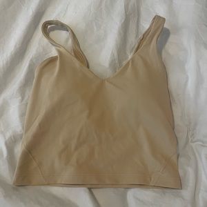 Lululemon Align Tank size 2 contour neutral cream Lululemon athletica Lulu